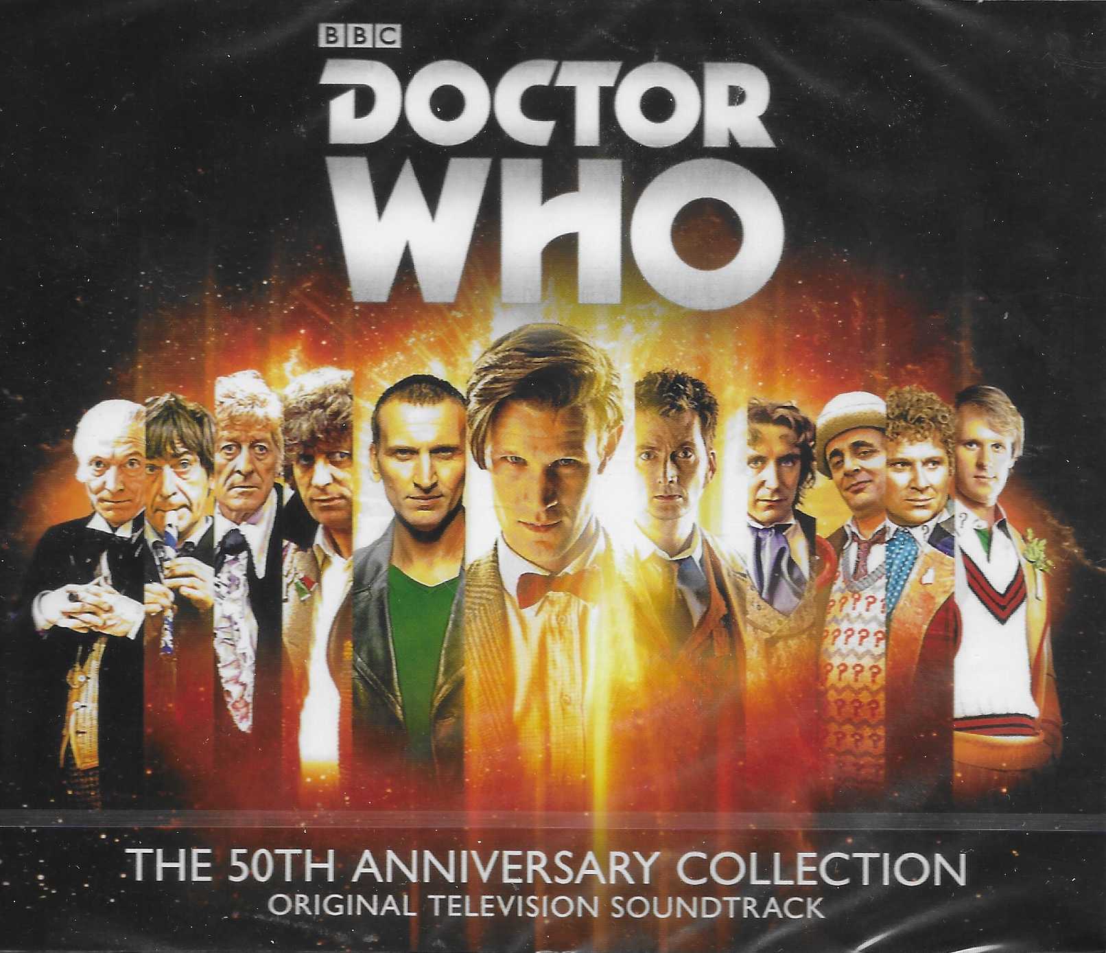 Picture of SILCD 1450 Doctor Who - The 50th anniversary collection by artist Various from the BBC records and Tapes library
